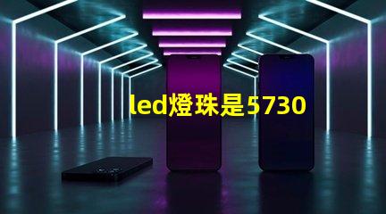 led燈珠是5730好，亮。還是2835亮